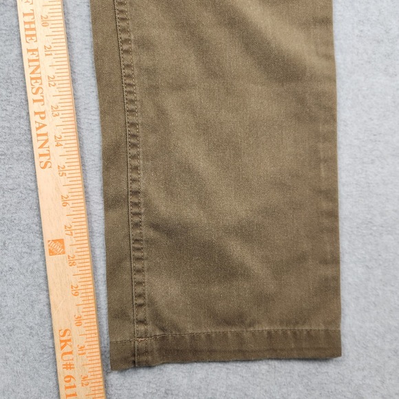 Loser Machine Cargo Pants Mens 34x32 Brown Canvas Baggy Skate Street Y2K - Picture 11 of 12
